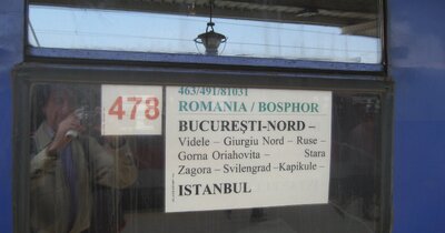 Treinreis naar Istanboel