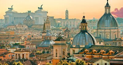 Rome by train - Italy
