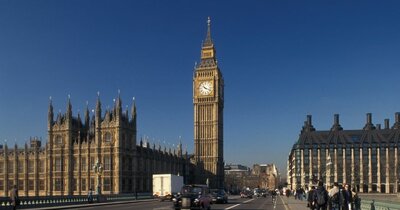 London by train - Big Ben