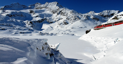 Winter Treinrondreis Zwitserland