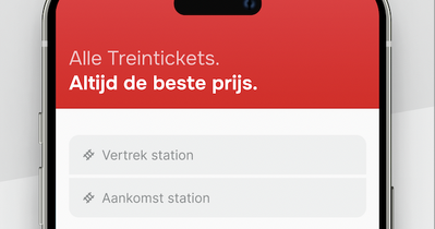 Treinreiswinkel App - Alle treintickets in Europa 