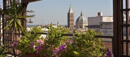 Stedentrip Rome - Trein en Hotel - Diana Roof Garden
