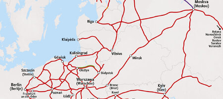 Map - Eastern Europe