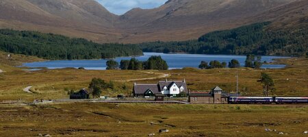 Corrour Station - Signal Box***