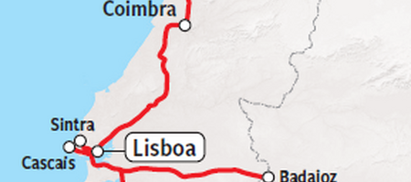 Map Portugal