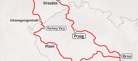 Map Tsjechië