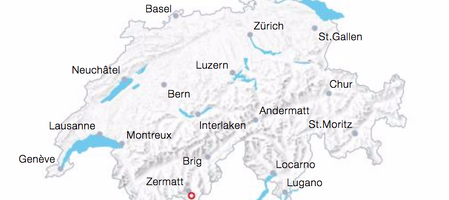 Map Gornergratbahn 
