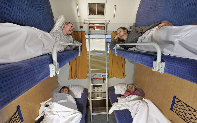 overnight train travel in europe