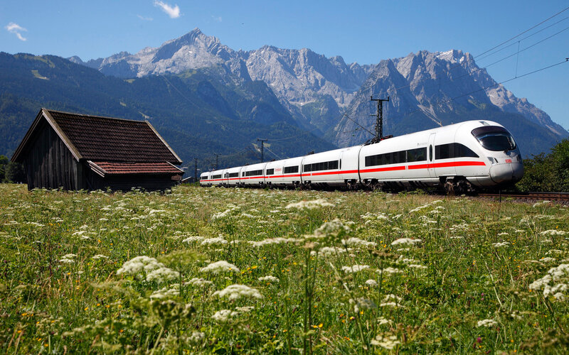 Deutsche Bahn Ice Map