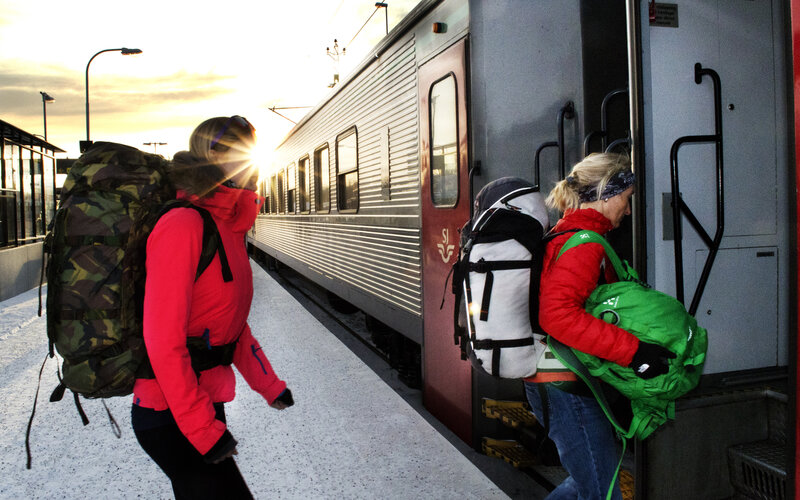 travel stockholm to kiruna