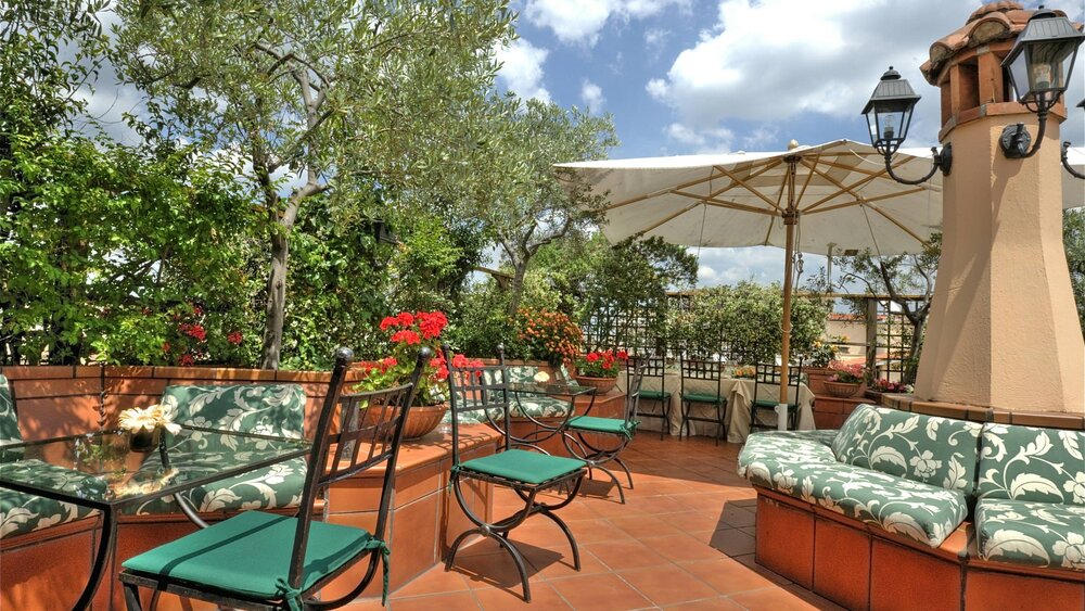 Stedentrip Rome - Trein en Hotel - Diana Roof Garden