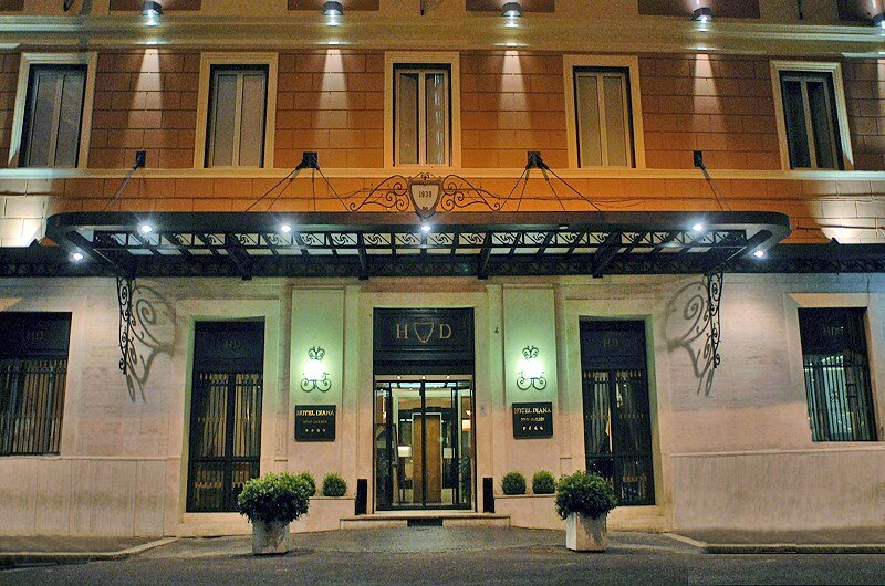Stedentrip Rome - Trein en Hotel - Diana Roof Garden
