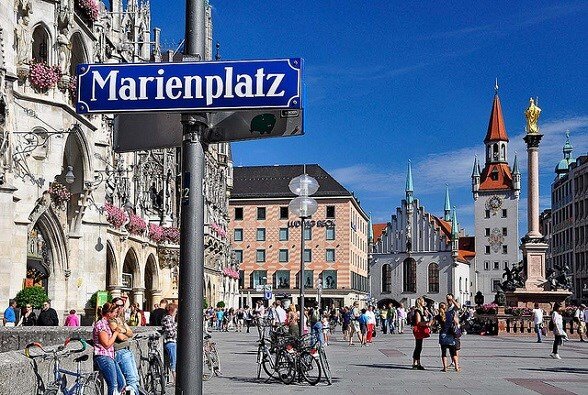 Met de trein naar Munchen