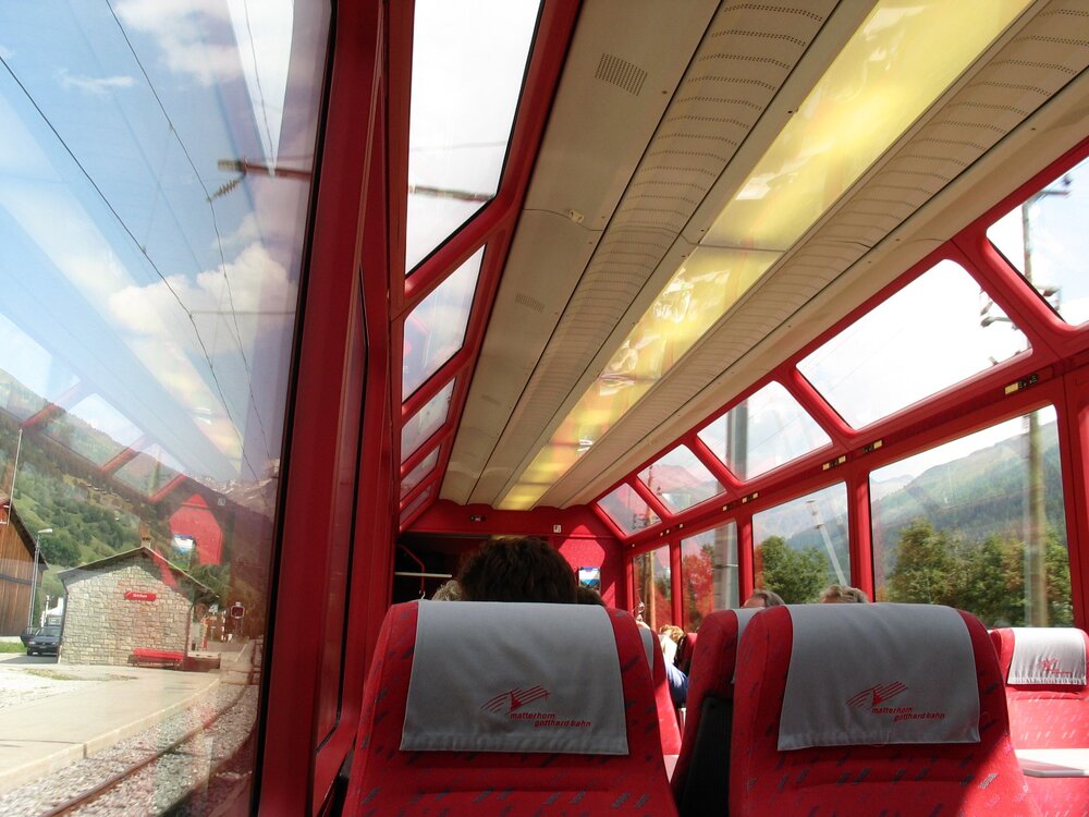 Glacier Express 2e klas