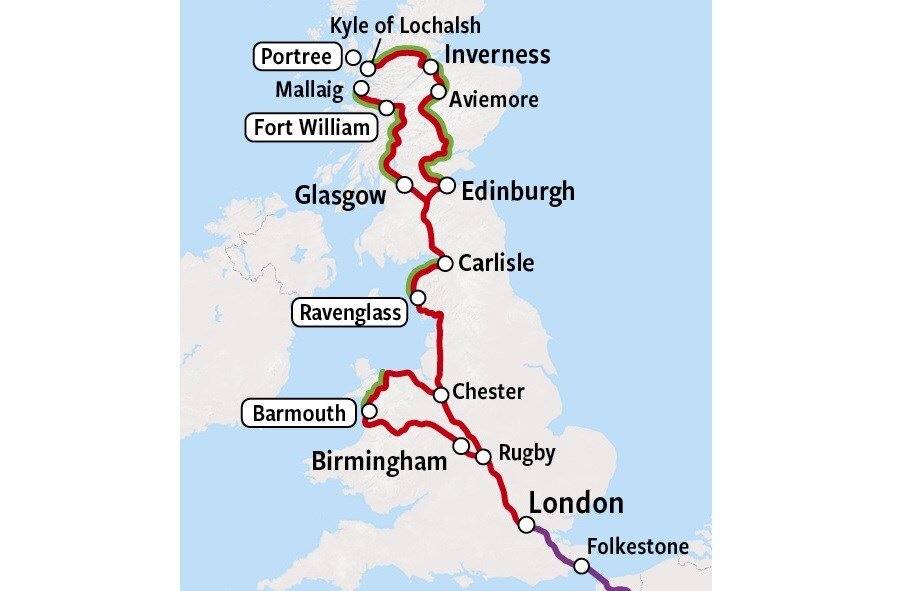 great britain rail tours