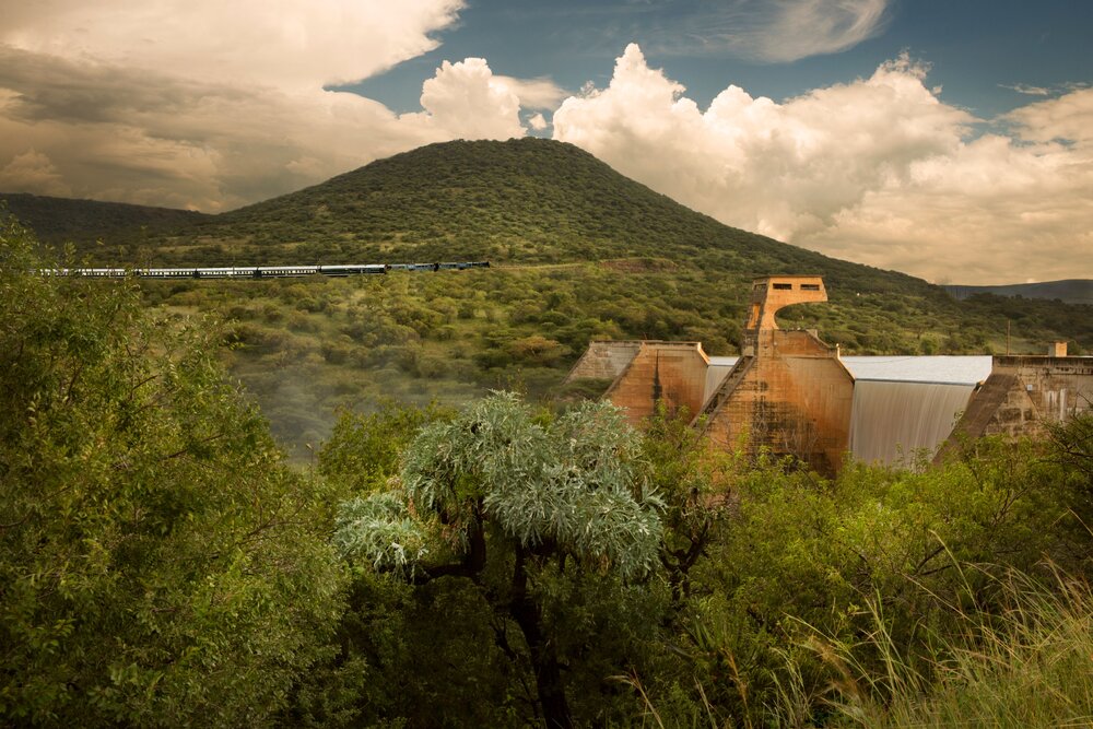 Rovos Rail: Golf Safari Pretoria - Durban Hills Dam