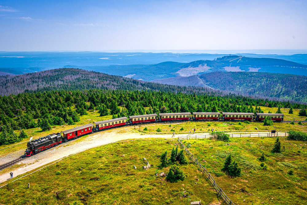 De mooiste treinreizen in Duitsland