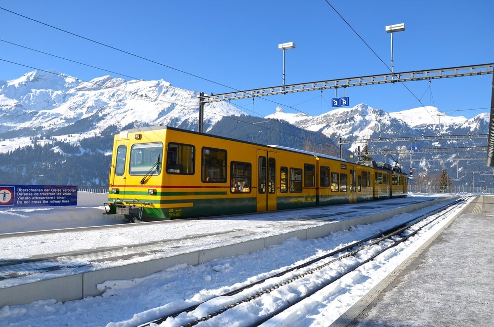 Jungfrau Wengen | Trein Winter