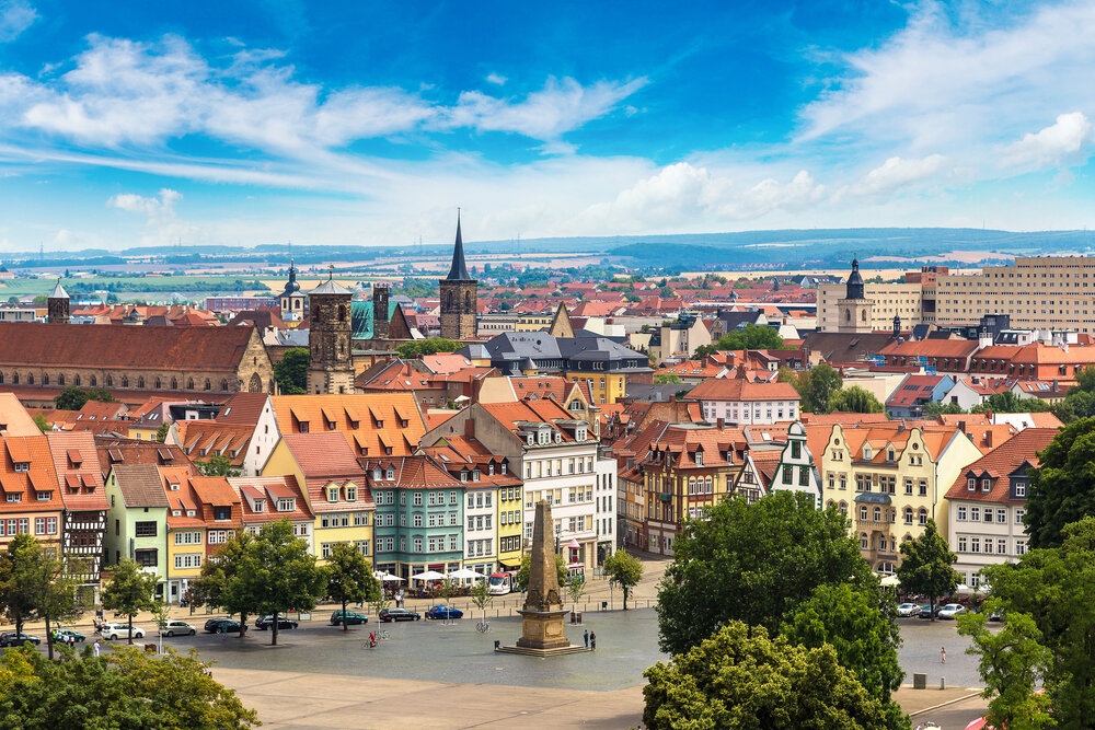 Stedentrip Erfurt | Trein en Hotel