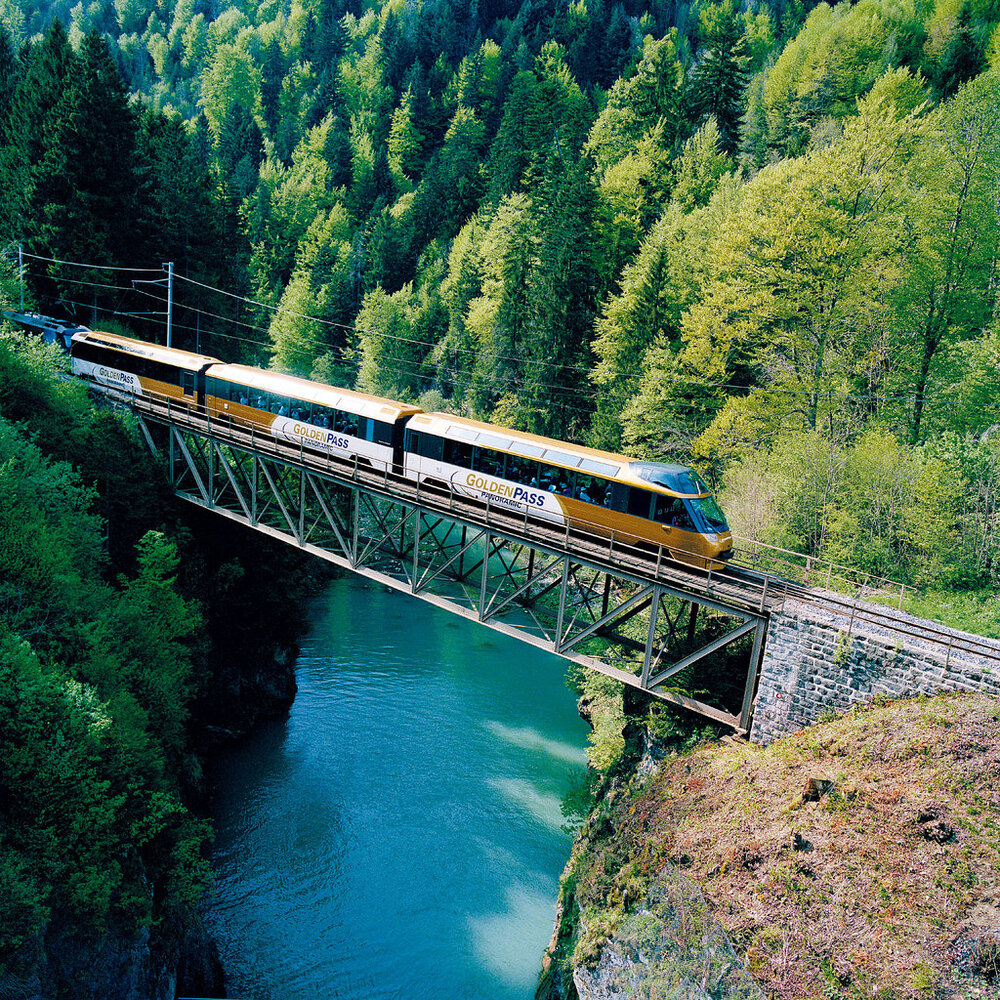 GoldenPass Line - Panoramatrein Zwitserland