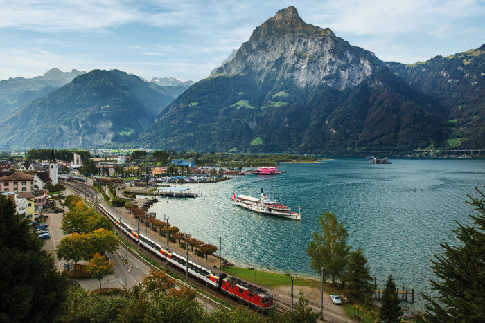 Gotthard Panorama Express Trein 
