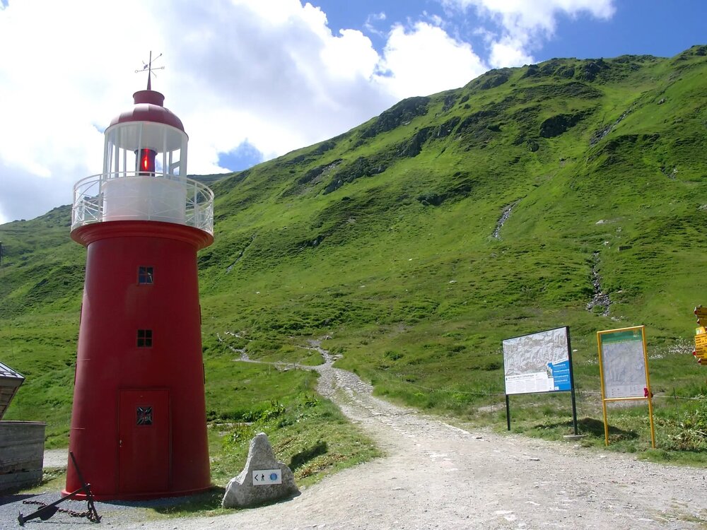 Vuurtoren Oberalppass