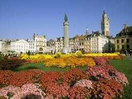 Lille by train - Flowers - France