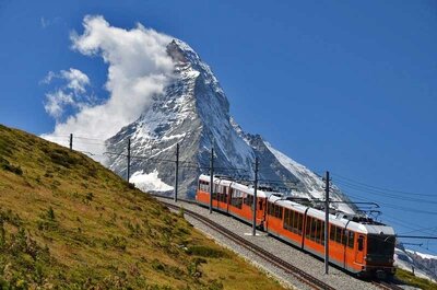 Gornergrat Railway Zermatt Switzerland