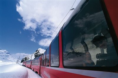 Switzerland by train - Winter