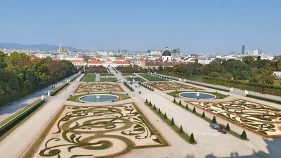 Vienna by train - Belvedere