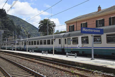 Italy by train - Monterosso Station / Cinque Terre