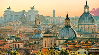 Rome by train - Italy