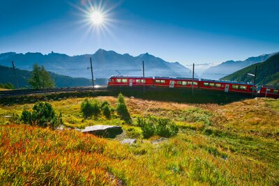 Bernina Express - Treinreizen Zwitserland