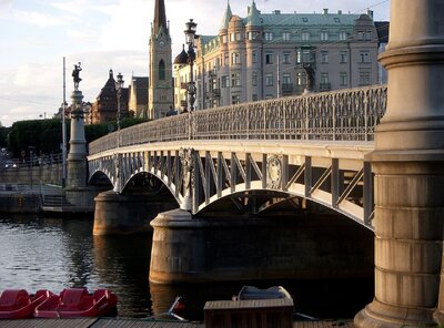 Stockholm by train - Bridge