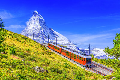 Zermatt and Matterhorn Trains
