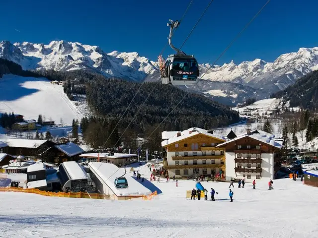 Wintervakantie Werfenweng - Trein en Hotel - Alpina