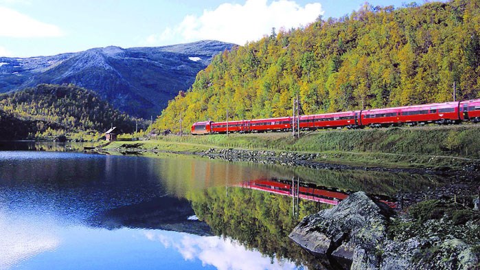 Vakantie Vatnahalsen-trein en hotel - Hoyfjellshotell