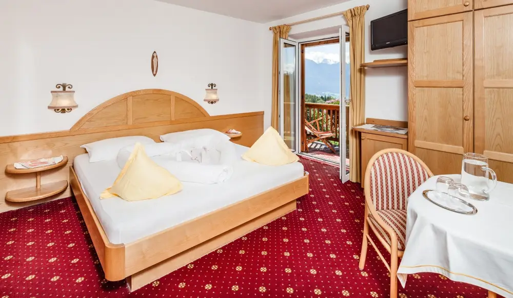 Vakantie Dolomieten - trein en hotel - Ritten hotel Lichtenstern