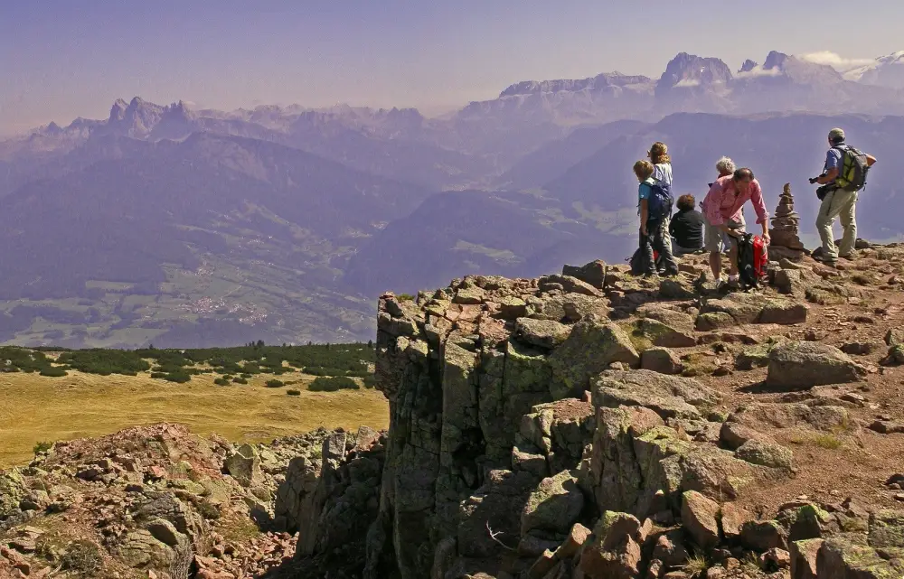 Vakantie Dolomieten - trein en hotel - Ritten hotel Lichtenstern