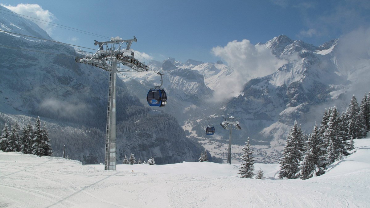 Wintersportvakantie Kandersteg, Zwitserland, hotel Des Alpes