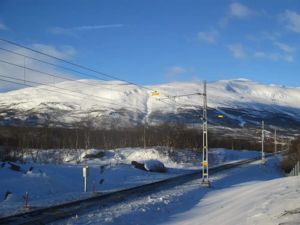 Trein Ijs reis Lapland-Zweden