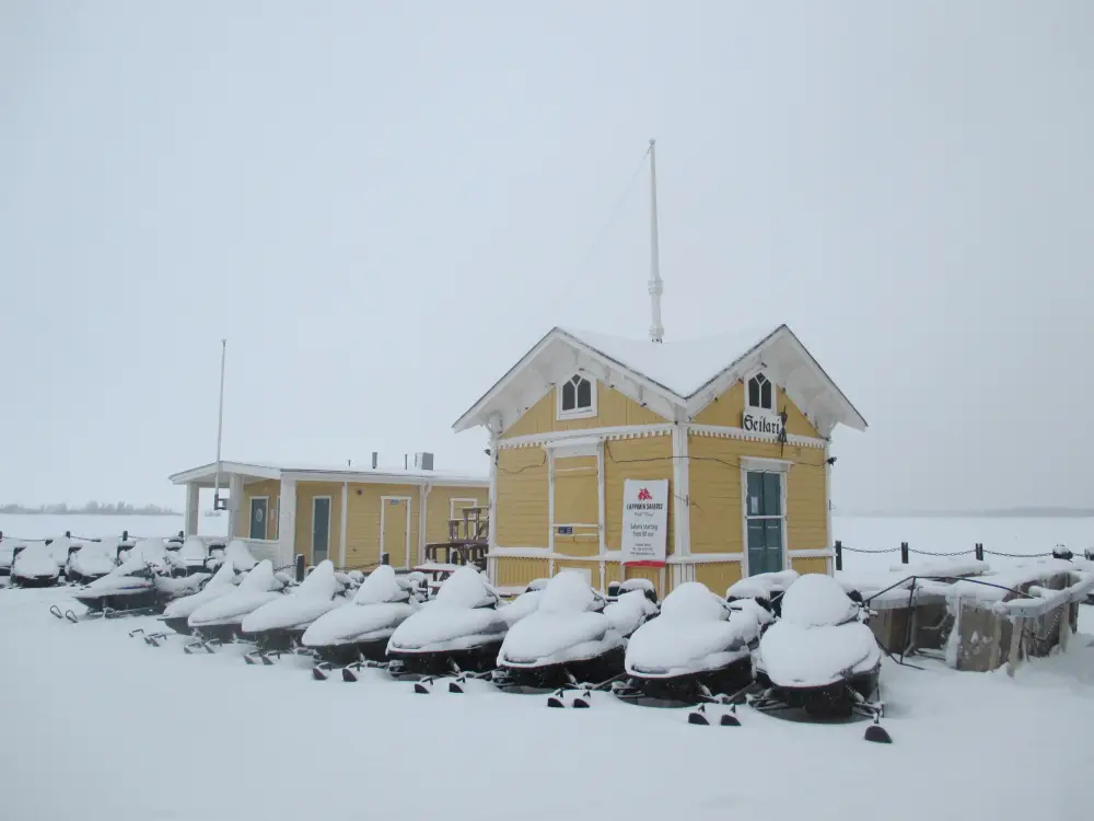 Trein Ijs reis Lapland-Zweden