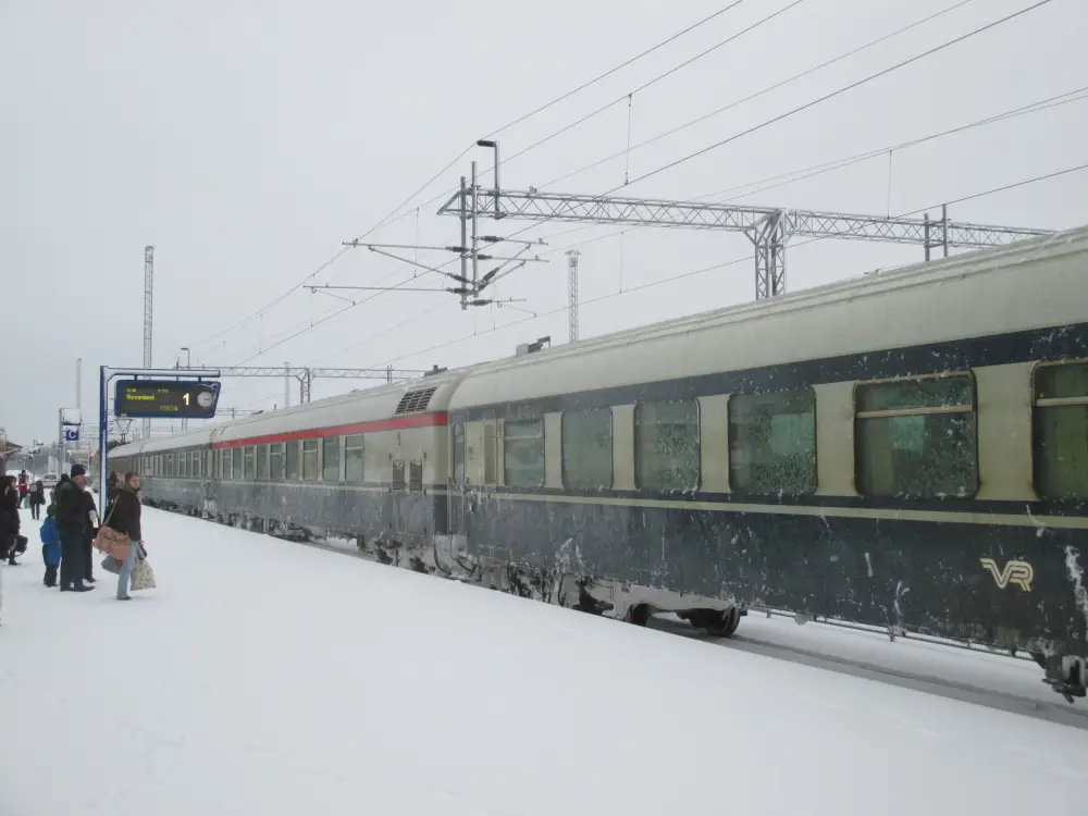 Trein Ijs reis Lapland-Zweden