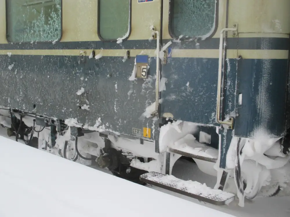 Trein Ijs reis Lapland-Zweden