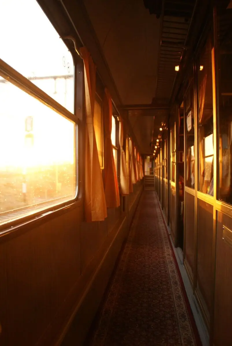 Trein winter Oostenrijk