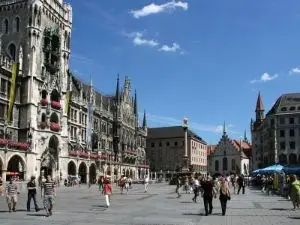 Met de trein naar Munchen