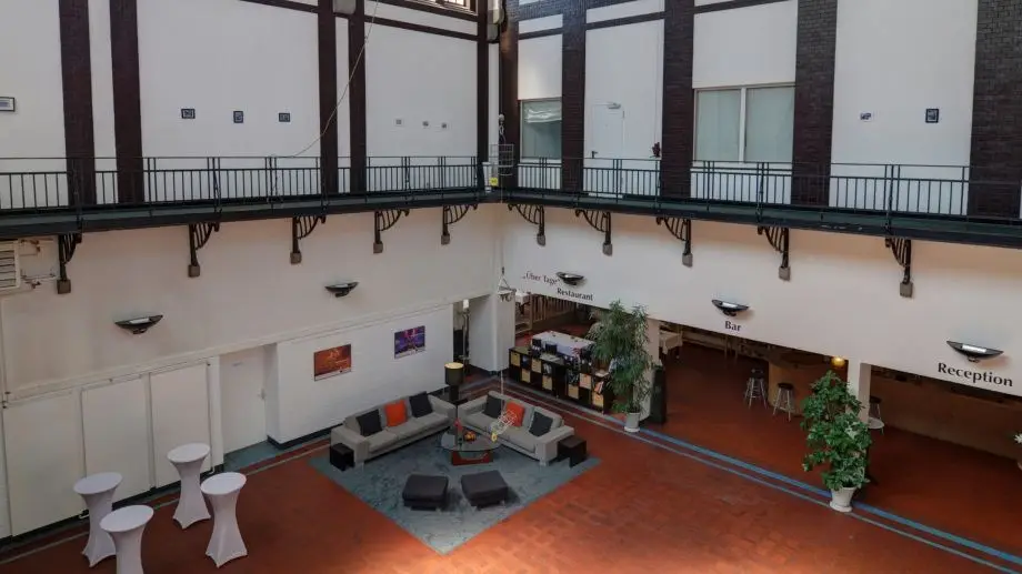 Rondreis Ruhrgebied Essen, trein en hotel, ALte Lohnhalle