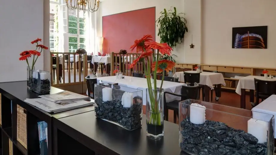 Rondreis Ruhrgebied Essen, trein en hotel, ALte Lohnhalle