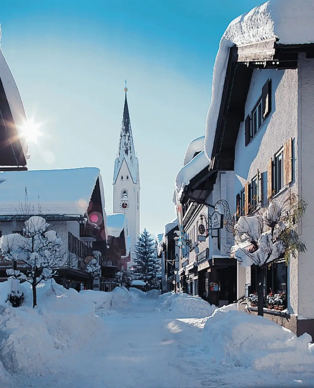 Vakantie Oberstdorf   trein en hotel   zur Post
