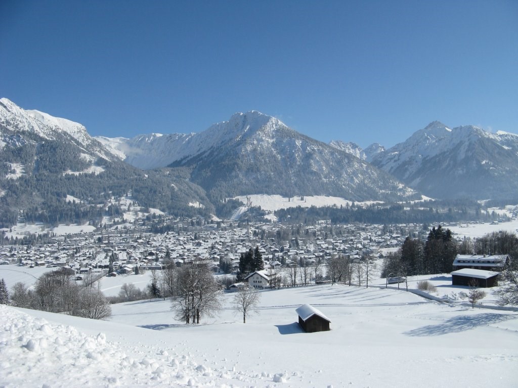Vakantie Oberstdorf   trein en hotel   zur Post